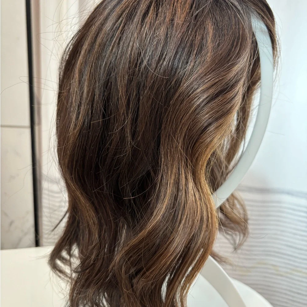 Brown Wavy Hair Wig - Picture 1 of 3